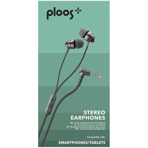 СЛУШАЛКИ С МИКРОФОН 3.5 MM PLOOS