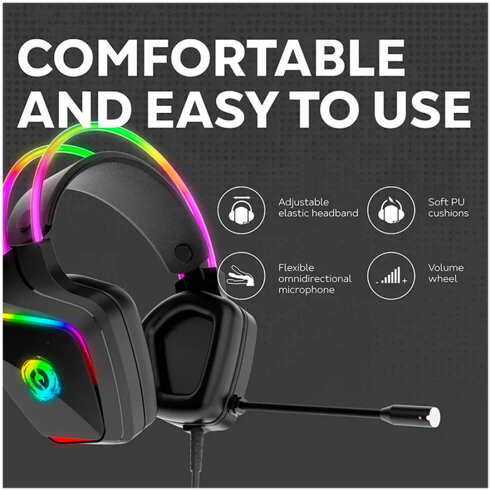 Слушалки с микрофон Canyon CND-SGHS9A OVER-EAR