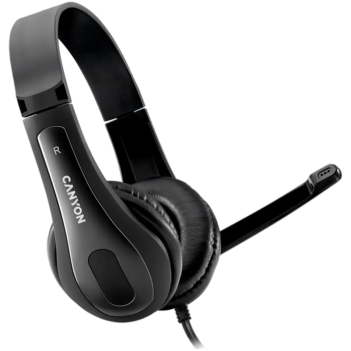 Слушалки с микрофон Canyon CNS-CHSC1B OVER-EAR
