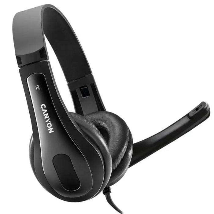 Слушалки с микрофон Canyon CNS-CHSU1B OVER-EAR