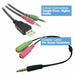 Слушалки с микрофон Ewent Play PL3321 Черен