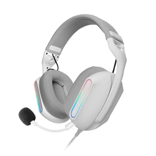 Слушалки с микрофон Mars Gaming MHPROW Бял
