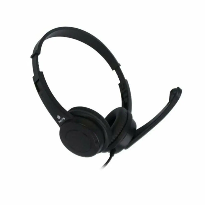 Слушалки с микрофон NGS VOX505 USB Черен 32 Ohm