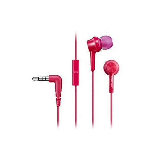 Слушалки с микрофон Panasonic RPTCM105 PK in ear Розов (1
