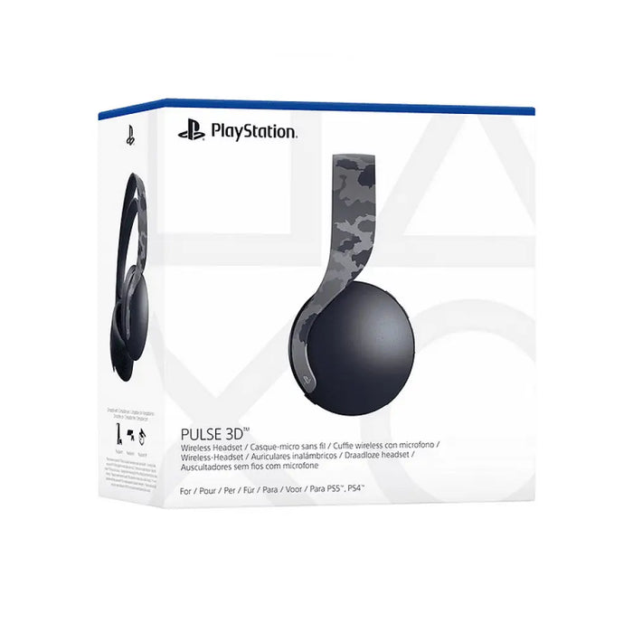 Слушалки с микрофон PlayStation 5 Pulse 3D Wireless Grey