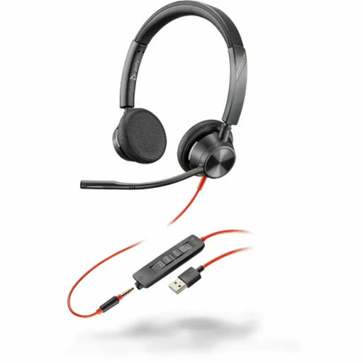 Слушалки с микрофон Poly 3325 Черен