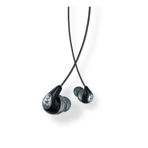Слушалки с микрофон Shure SE112-GR Черен Сив