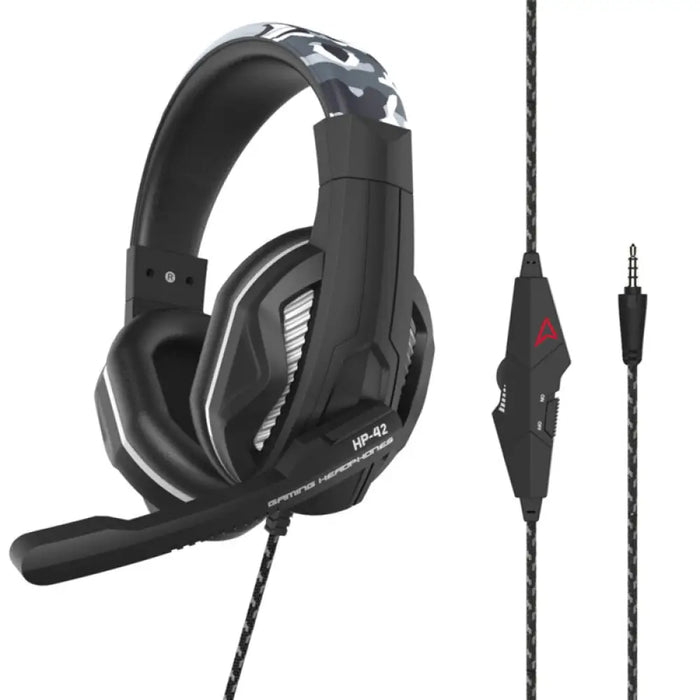 Слушалки с микрофон SteelPlay HP42 - ICE CAMO (PS4/MULTI)