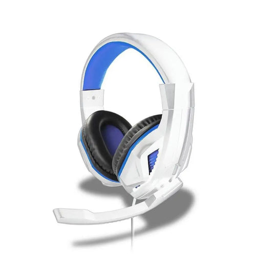 Слушалки с микрофон SteelPlay HP44 WHITE/BLUE (PS5) OVER-EAR