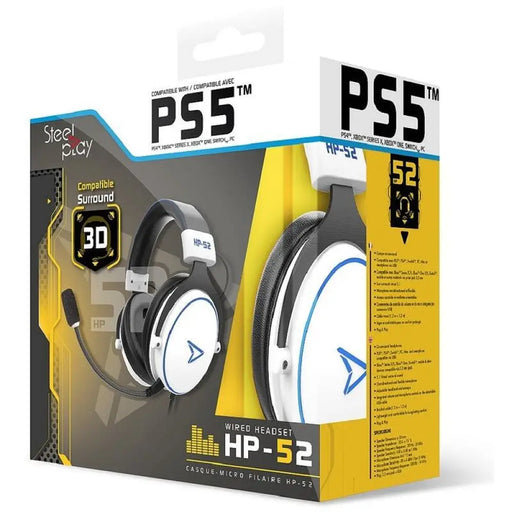 Слушалки с микрофон SteelPlay HP52 5.1 Virtual Sound