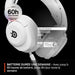 Слушалки с микрофон SteelSeries Arctis Nova 5X Бял