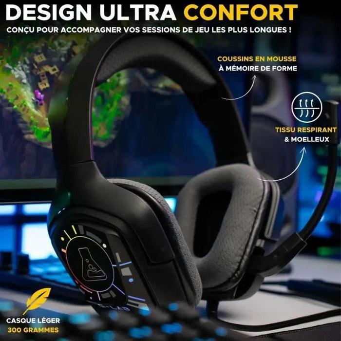 Слушалки с микрофон The G-Lab KORP COBALT 7.1
