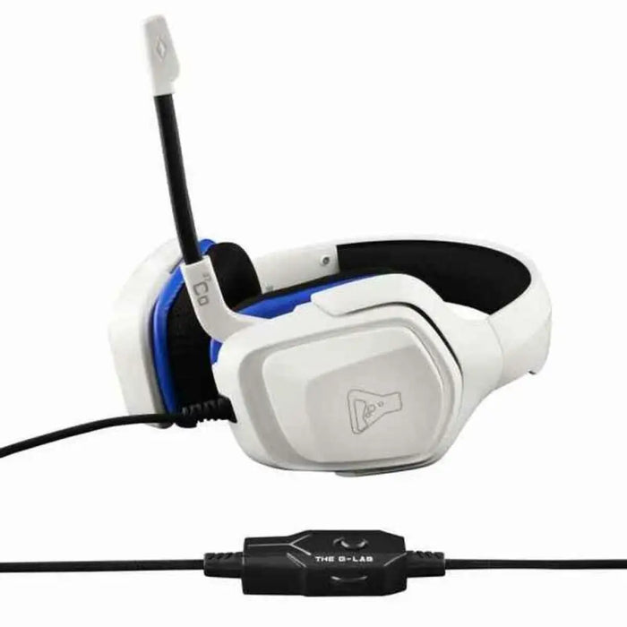 Слушалки с микрофон The G Lab KORP COBALT W Бял Безжичен