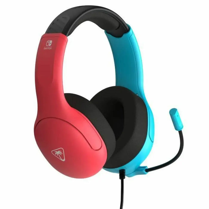 Слушалки с микрофон Turtle Beach NEON BLUE & RED SWITCH 2