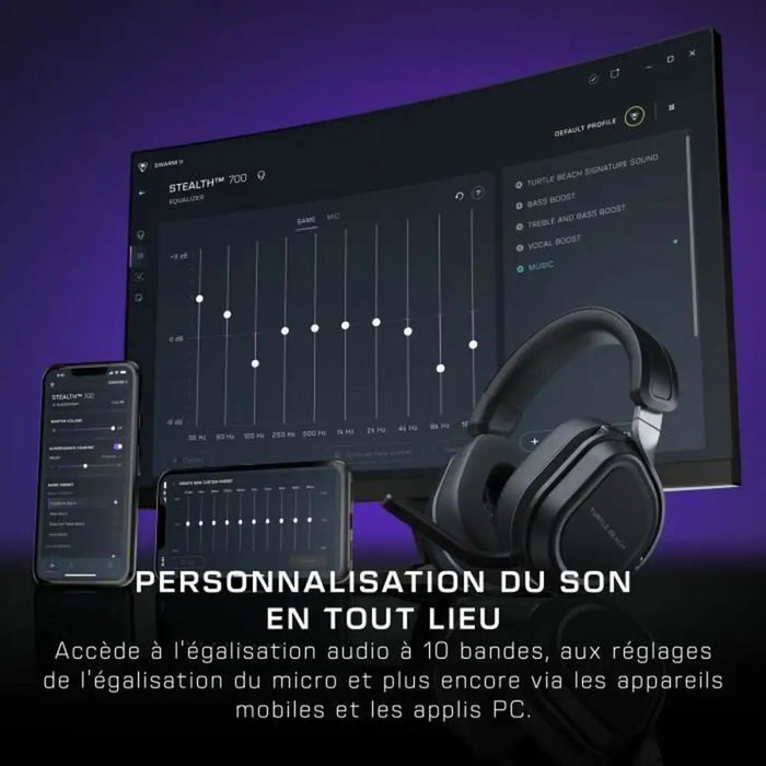 Слушалки с микрофон Turtle Beach Stealth 700PC Черен
