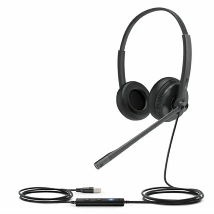 Слушалки с микрофон Yealink UH34 DUAL TEAMS Черен
