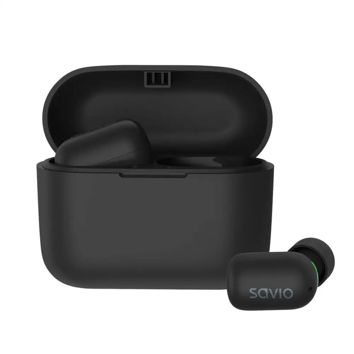 Слушалки Savio TWS-09 IPX5 Wireless In-ear Music Bluetooth