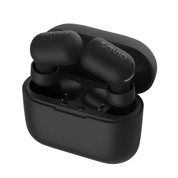 Слушалки Savio TWS-09 IPX5 Wireless In-ear Music Bluetooth