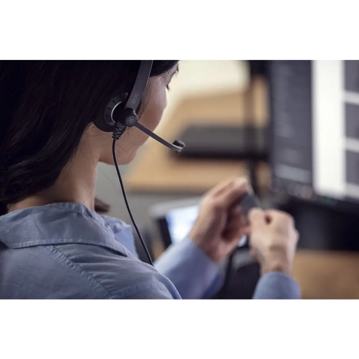 Слушалки SENNHEISER IMPACT SC 75 USB MS с кабел лента