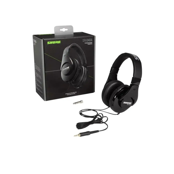 Слушалки Shure SRH240A-BK-EFS Черен