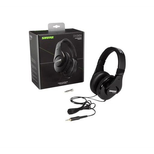 Слушалки Shure SRH240A-EFS кабелни черни