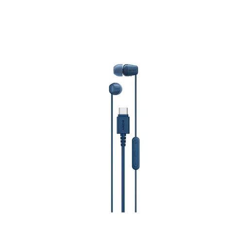 Слушалки Sony IER-EX15C USB-C сини