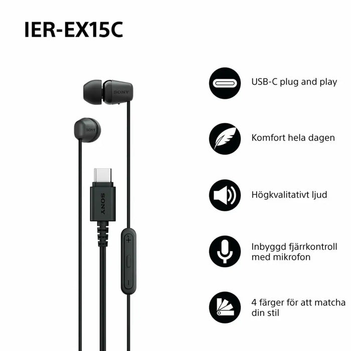 Слушалки Sony IEREX15CB
