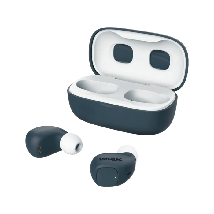 Слушалки Trust NIKA COMPACT BT BLUE Bluetooth IN-EAR (ТАПИ)