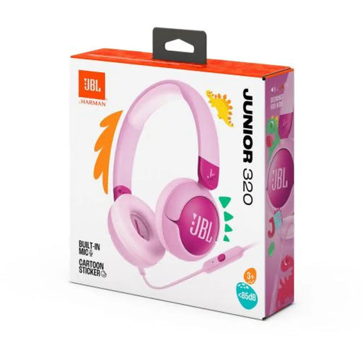 Слушалки за деца JBL JR320 лилави