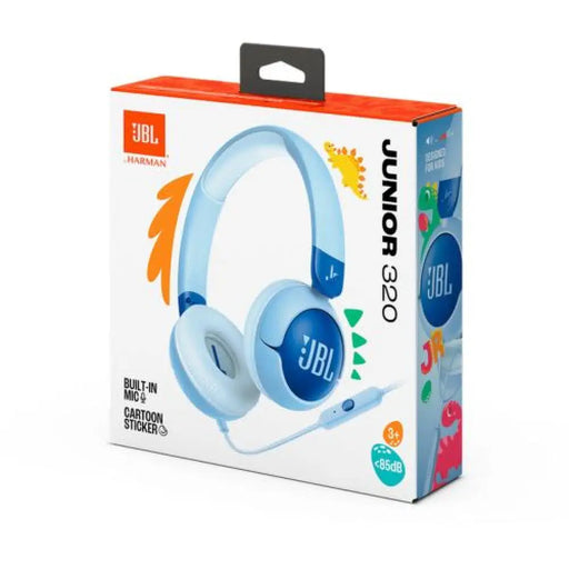 Слушалки за деца JBL JR320 сини