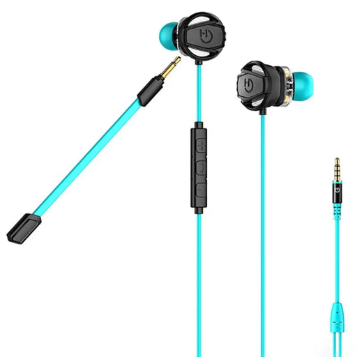Слушалки за игра с микрофон Hiditec GHE010002 (3.5 mm)