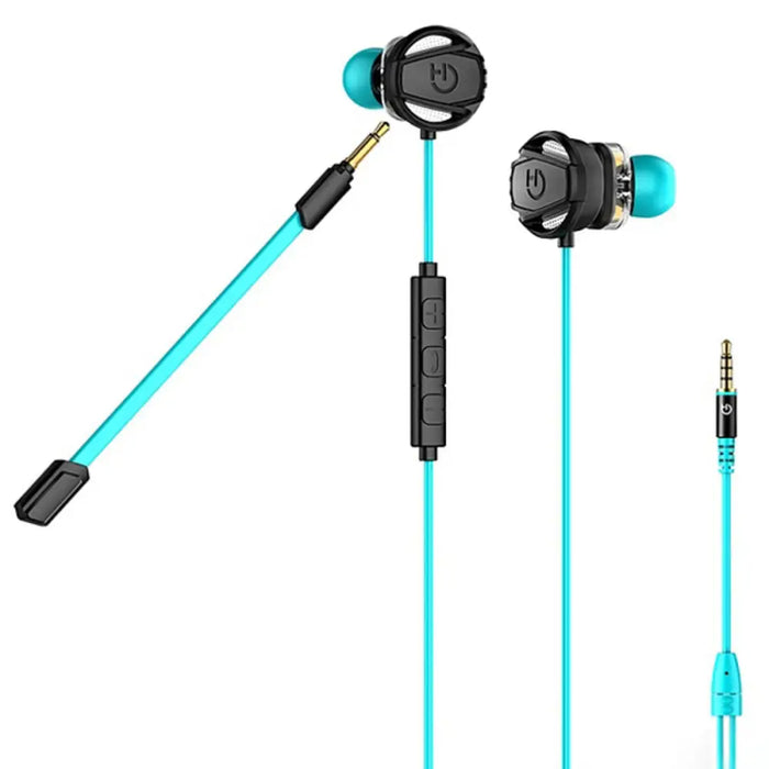 Слушалки за игра с микрофон Hiditec GHE010002 (3.5 mm)