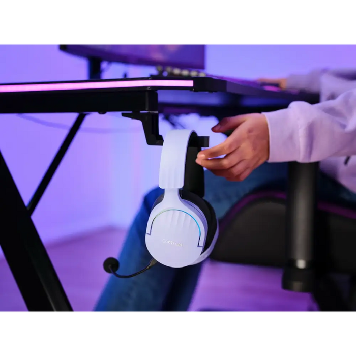 Слушалки за игра с микрофон Trust GXT 491 Лилав