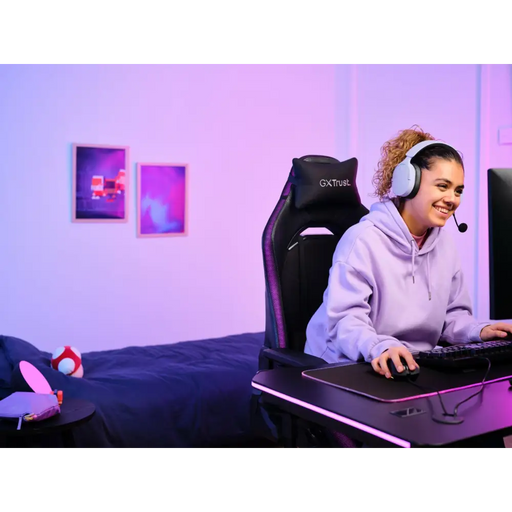 Слушалки за игра с микрофон Trust GXT 491 Лилав