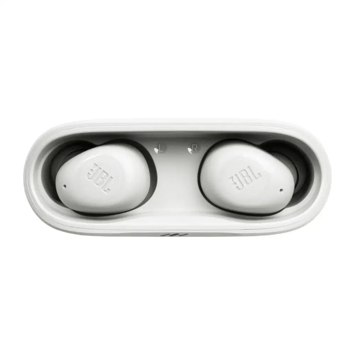 Слушалки за поставяне в ушите JBL Wave Buds - бели