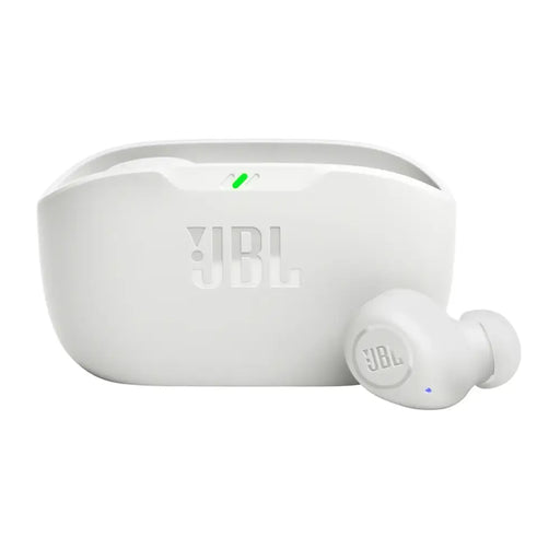 Слушалки за поставяне в ушите JBL Wave Buds - бели