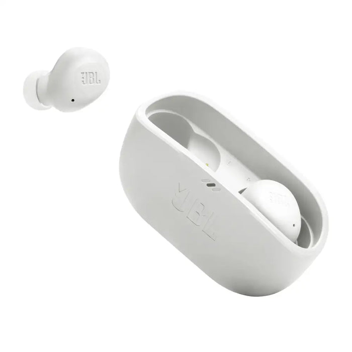Слушалки за поставяне в ушите JBL Wave Buds - бели