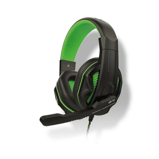 Слушалки с микрофон SteelPlay HP45 - BLACK/GREEN (MULTI)