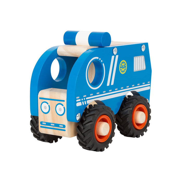 ДЕТСКА ИГРАЧКА SMALL FOOT ПОЛИЦЕЙСКА КОЛА ДЪРВЕНА