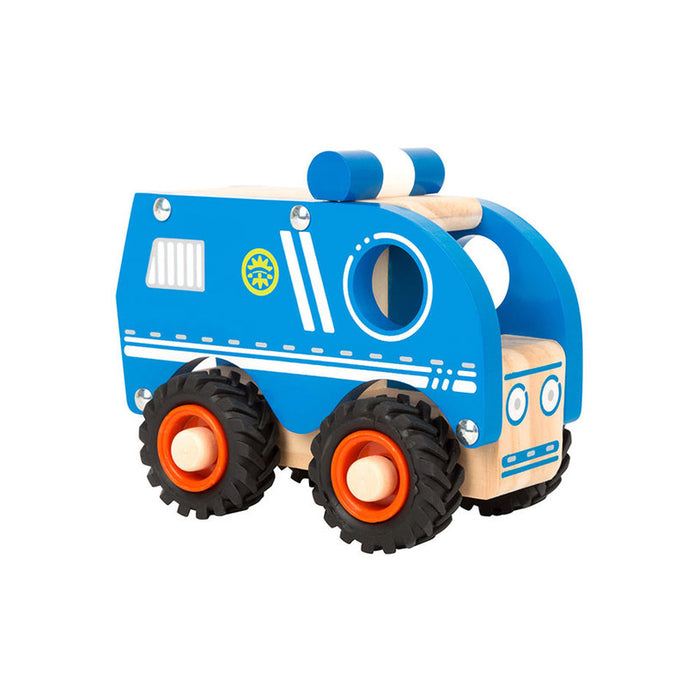 ДЕТСКА ИГРАЧКА SMALL FOOT ПОЛИЦЕЙСКА КОЛА ДЪРВЕНА