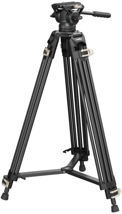 Видео статив SmallRig - Heavy-Duty Fluid Head AD-01, 85-186cm, черен