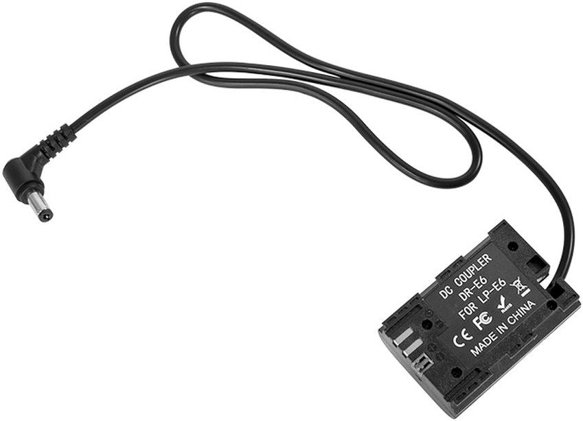 Дъми батерия SmallRig - DC5521, за батерия LP-E6, черна