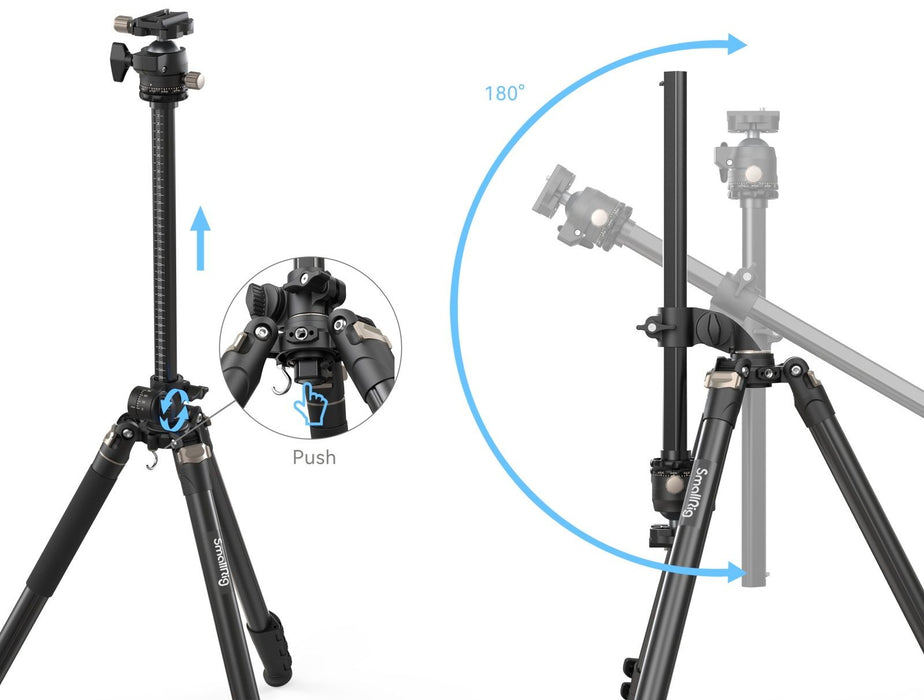 Статив SmallRig - CT200 Lateral Center Column, черен