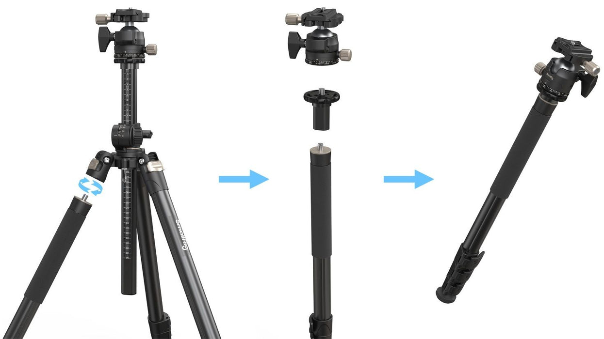 Статив SmallRig - CT200 Lateral Center Column, черен
