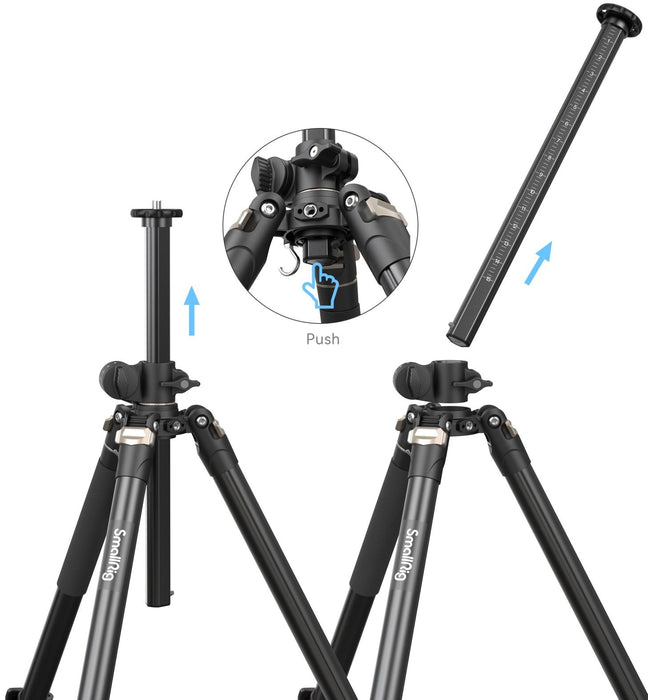 Статив SmallRig - CT200 Lateral Center Column, черен