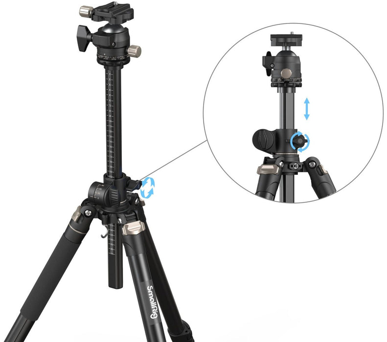 Статив SmallRig - CT200 Lateral Center Column, черен
