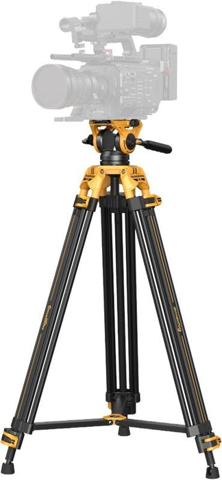 Статив SmallRig - AD-01 BumbleBee Edition, 86.8 - 187.8 cm, жълт/черен