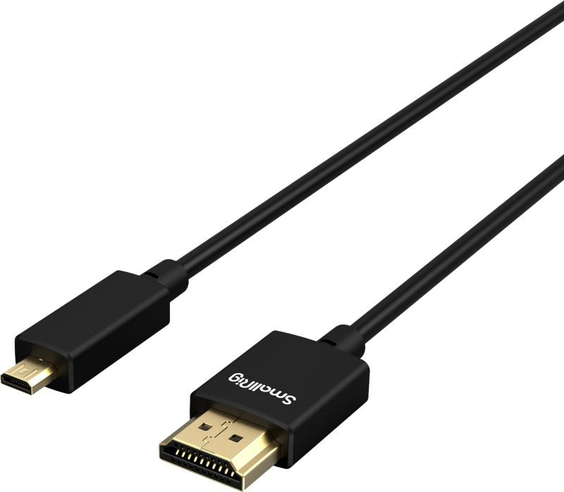 Кабел SmallRig - Ultra Slim 4K, HDMI D/A, 55 cm