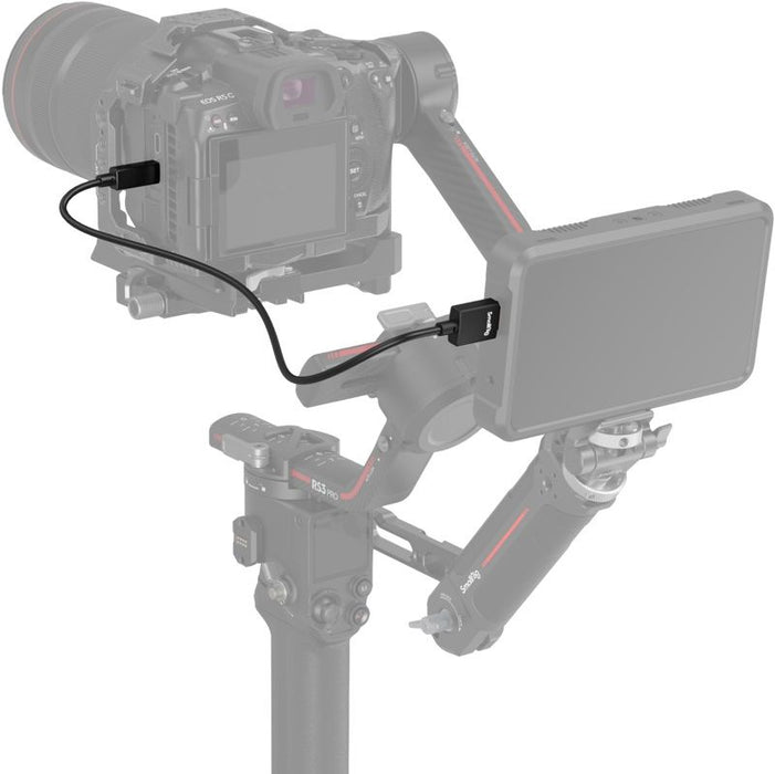 Кабел SmallRig - Ultra Slim 4K, HDMI D/A, 55 cm