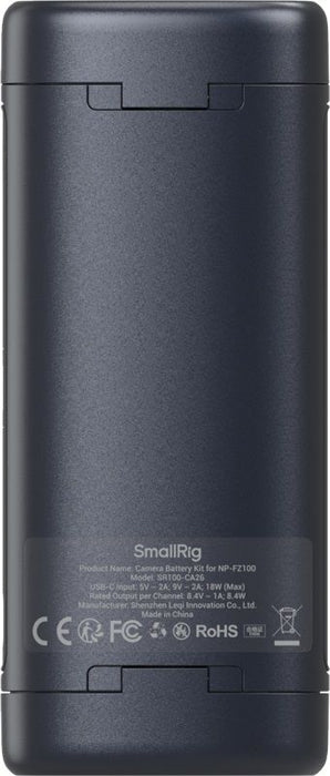 Зарядно устройство SmallRig - 5106, Sony NP-FZ100, черно